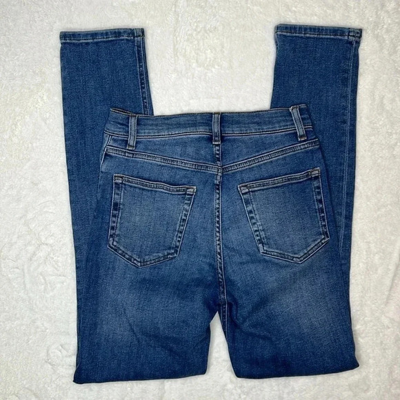 Reformation Harper High Rise Skinny Jeans Destin Wash Size 25 - Picture 3 of 8